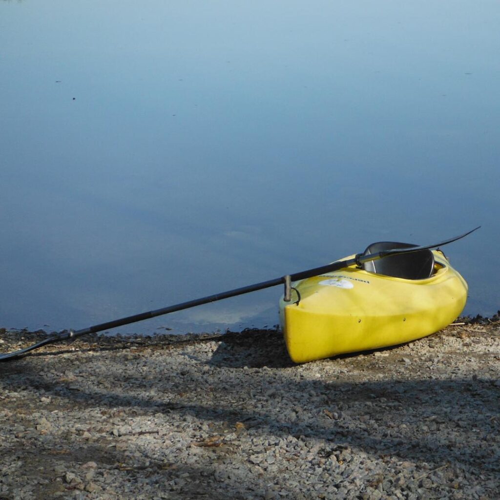 Le kayak au lac Saint-Augustin